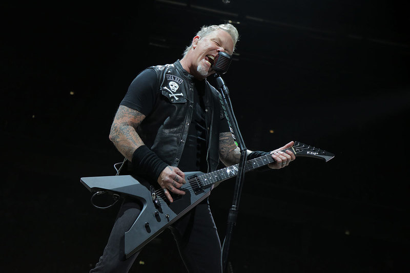 James Hetfield, Metallica, 2018